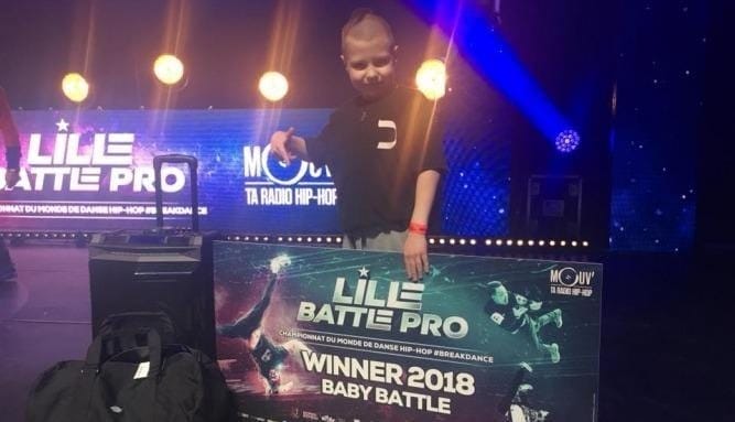 Восьмилетний украинец стал чемпионом мира по брейкдансу