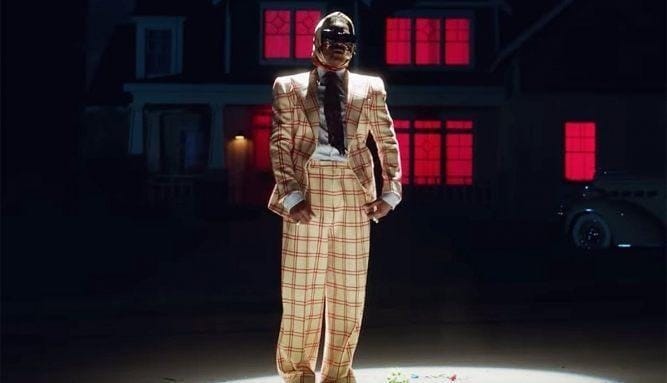 A$AP Rocky продолжает эпатировать в Babushka стиле