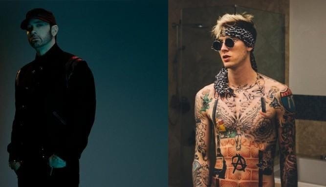 Eminem’a и MGK подозревают в заранее спланированном конфликте