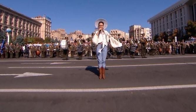 Видео дня: Гимн Украины