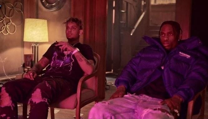 Стриптизёрши, кучи денег и бабушка-колдунья в новом клипе Travis Scott и Smokepurpp