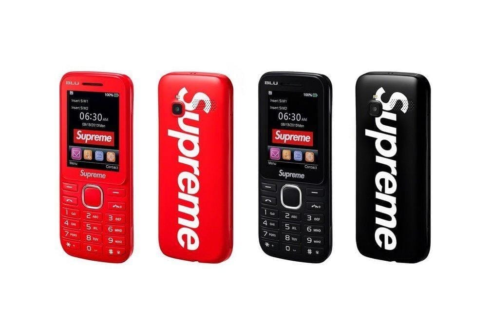 Supreme выпускает мобильный телефон для хайпбистов
