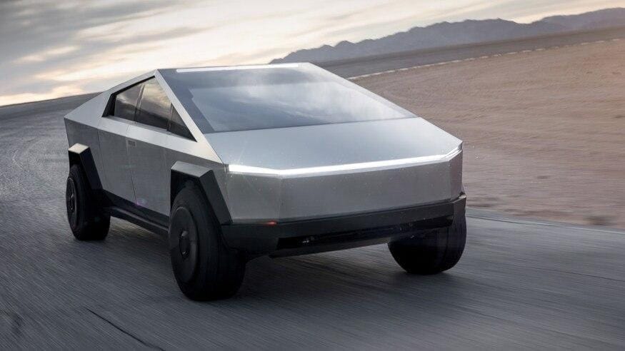 Илон Маск представил бронированный Tesla Cybertruck