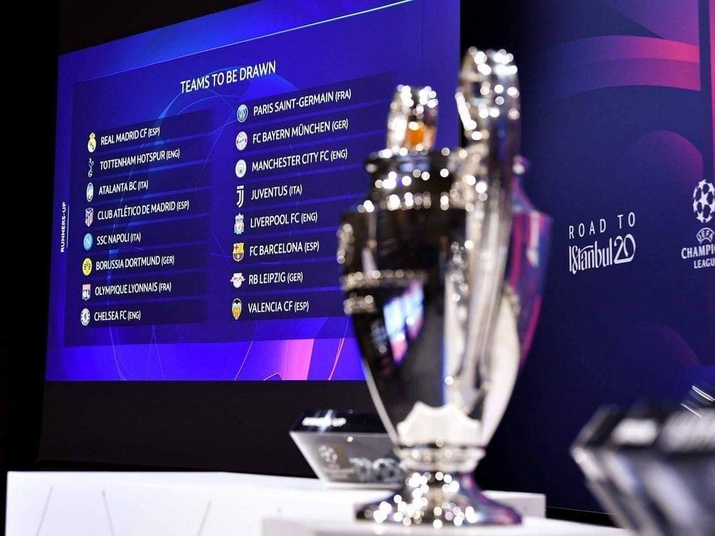 Состоялась жеребьевка Лиги Чемпионов