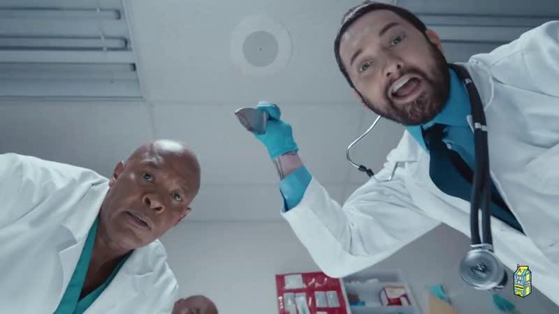 Eminem выпустил сумасшедший клип на песню “Godzilla”