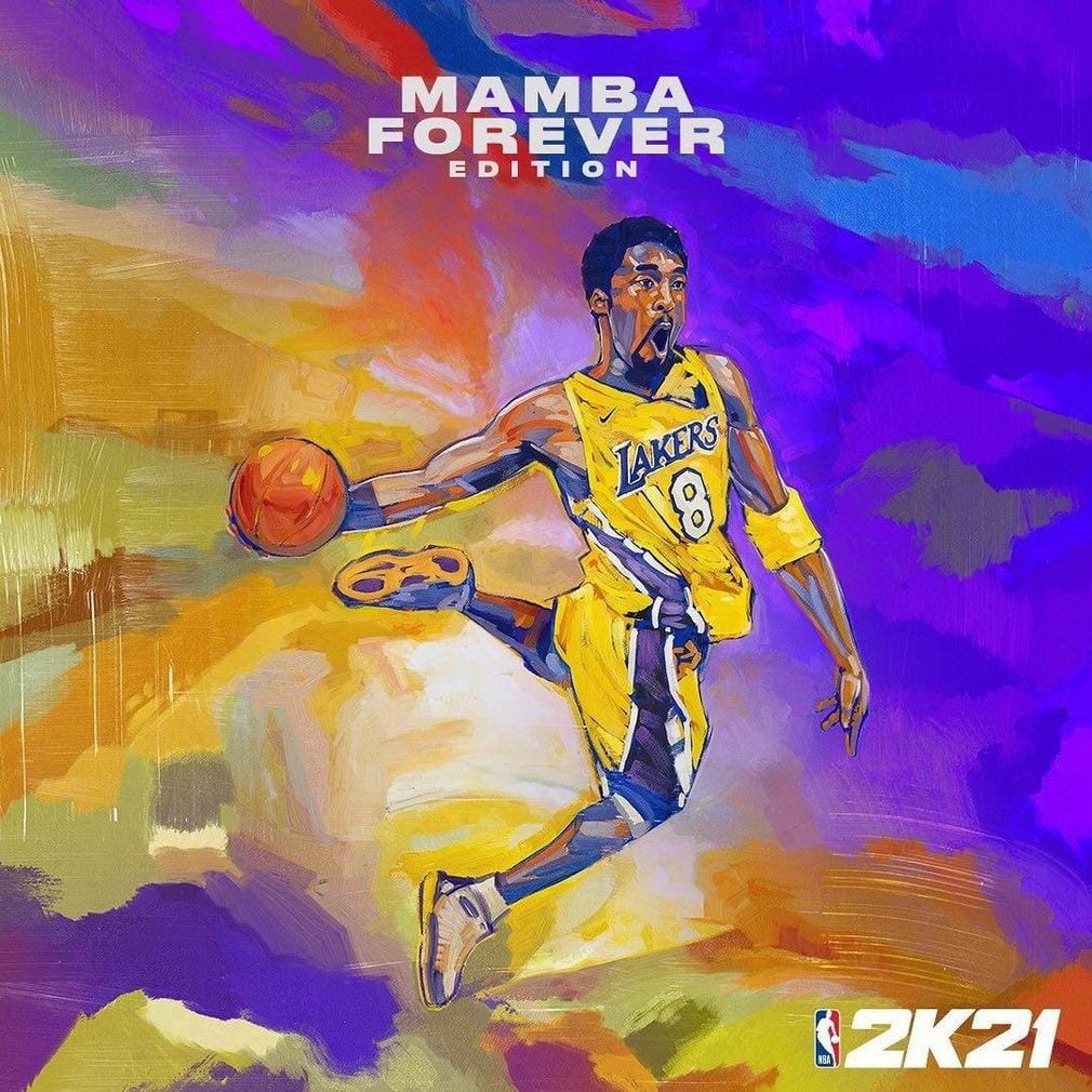 На обложке игры NBA 2K21 будет изображён Коби Брайант