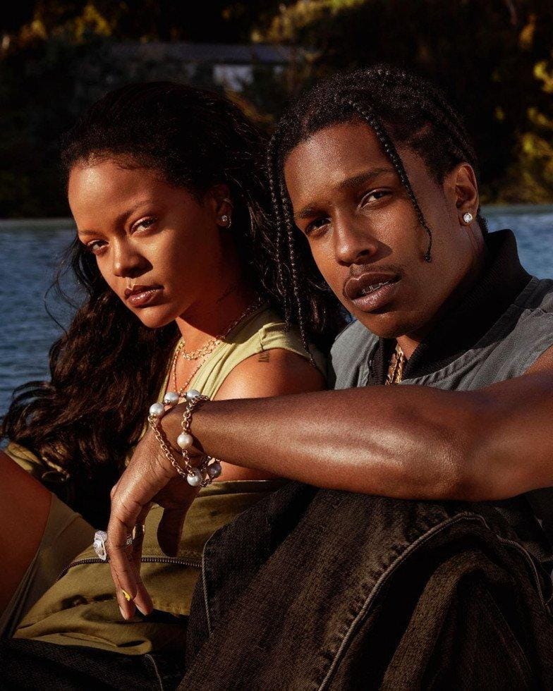 Реклама дня: Rihanna, A$AP Rocky и Lil Nas X снялись для линейки косметики «Fenty Skin»