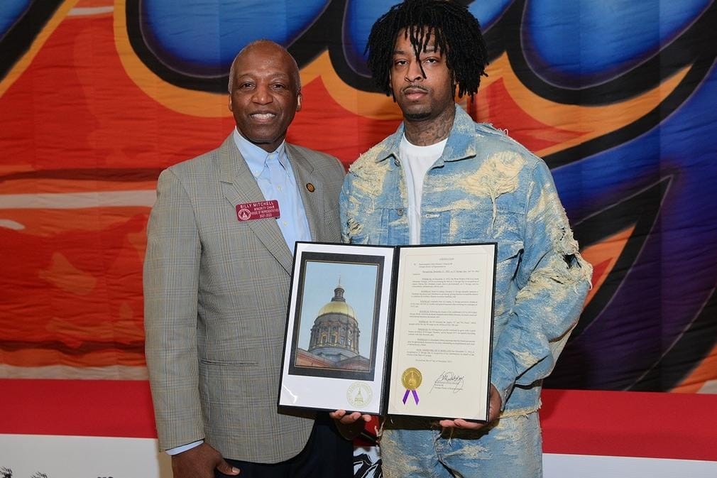 Штат Джорджія оголосив 21 грудня  «Днем 21 Savage»