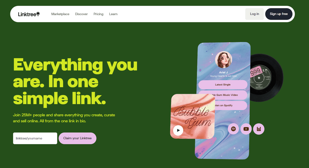 Сервіс Linktree заблоковано на території України
