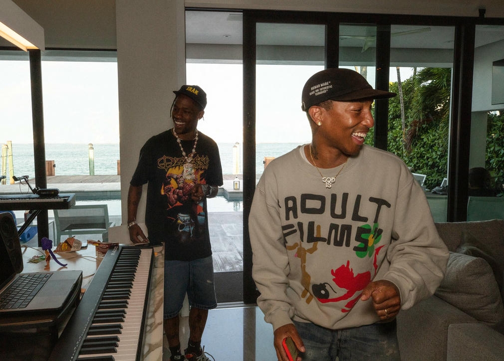 Kid Cudi, Pharrell Williams і Travis Scott випустили сингл
