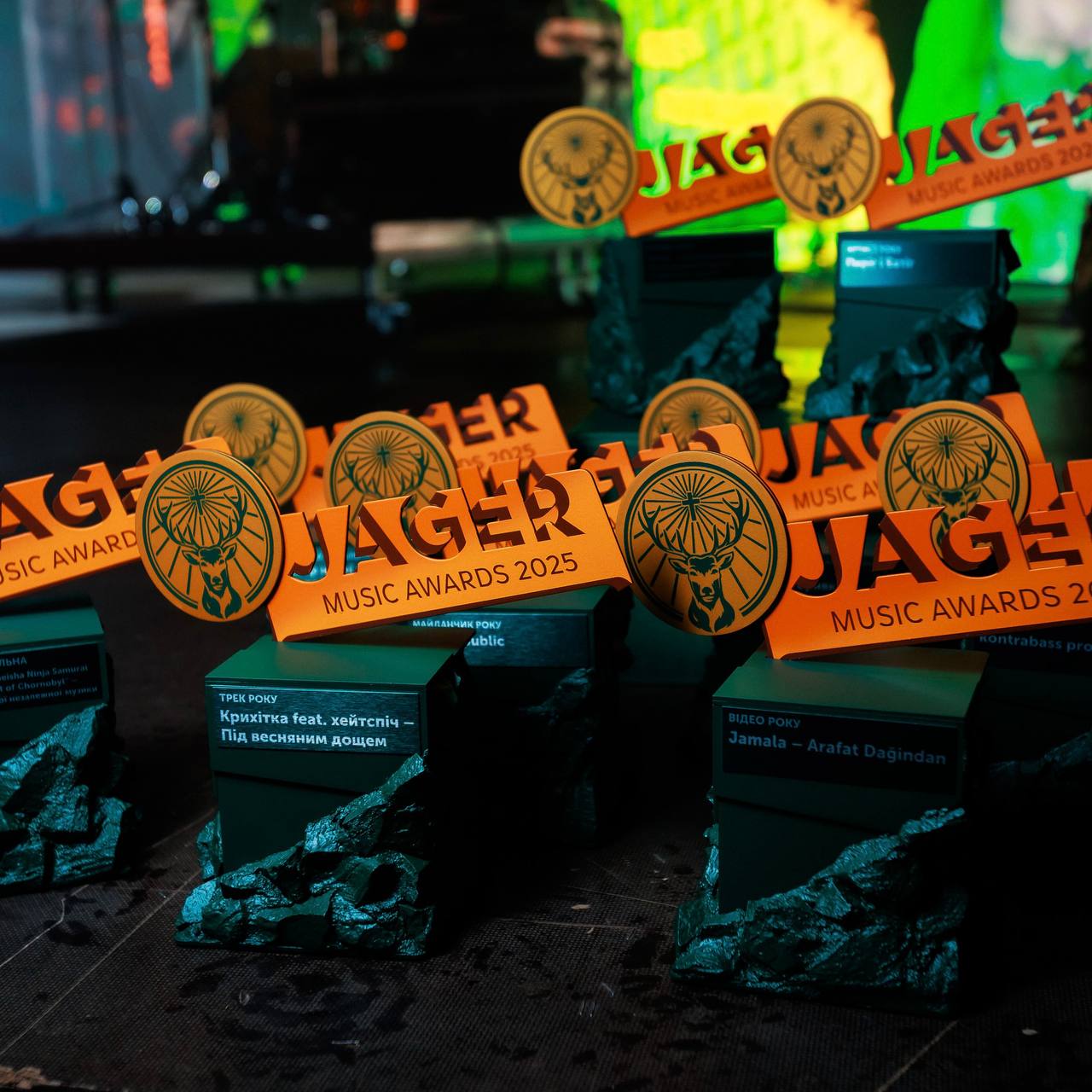 Вчора відзначили переможців премії Jager Music Awards 2025